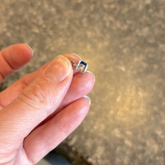 Saphir pendant  - Picture 4 of 4